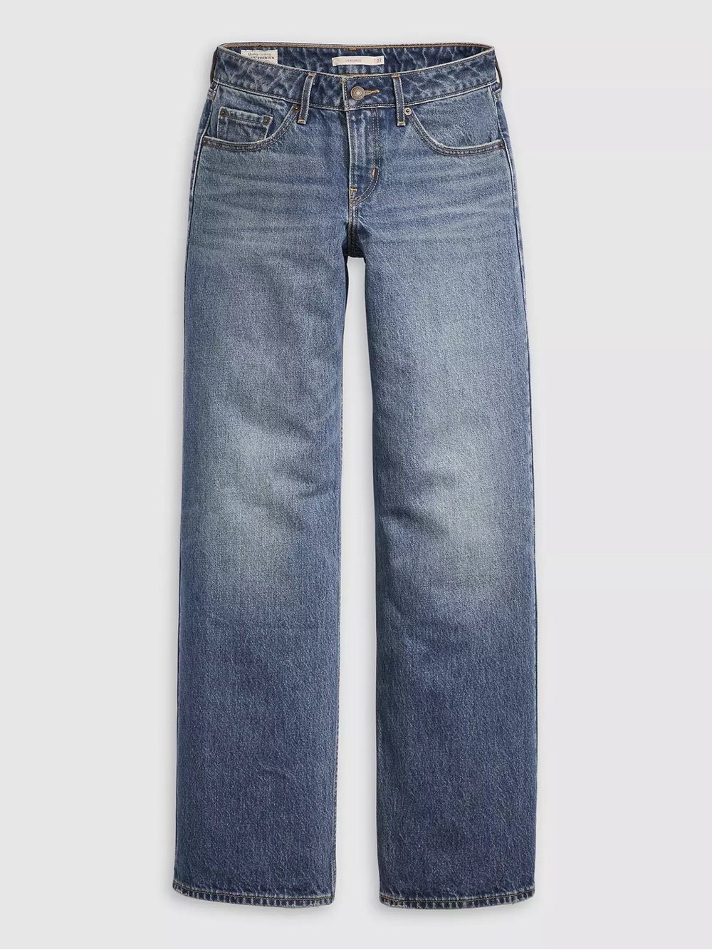 Levi's Low Loose Medium Wash Low Waisted Jeans